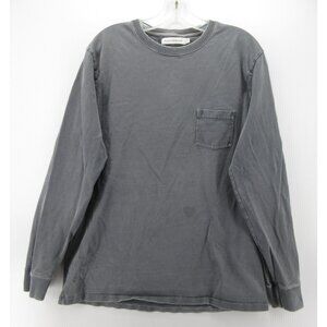 Schnaydermans Shirt Large Pullover Pocket T Distressed Minimalist *